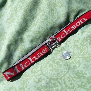 Vintage 1984 Michael Jackson Belt